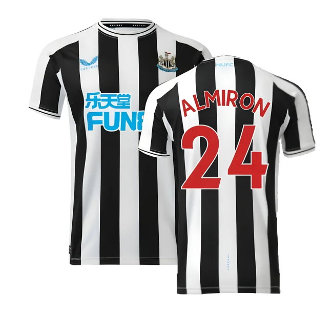 2022-2023 Newcastle Home Shirt (ALMIRON 24)-SoccerKits Hub | Buy Soccer Jerseys Online